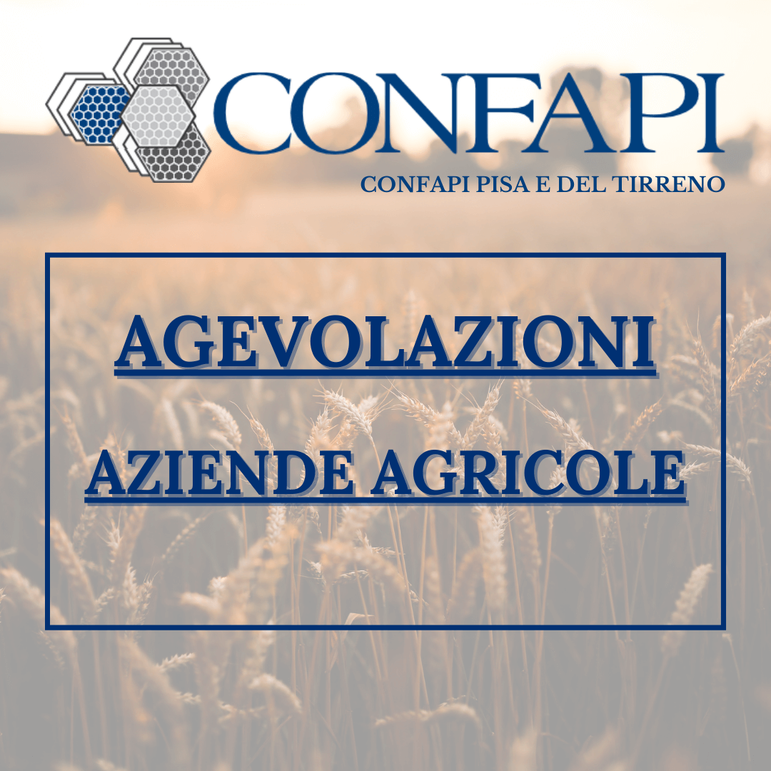 AZIENDE AGRICOLE Confapi Pisa e del Tirreno