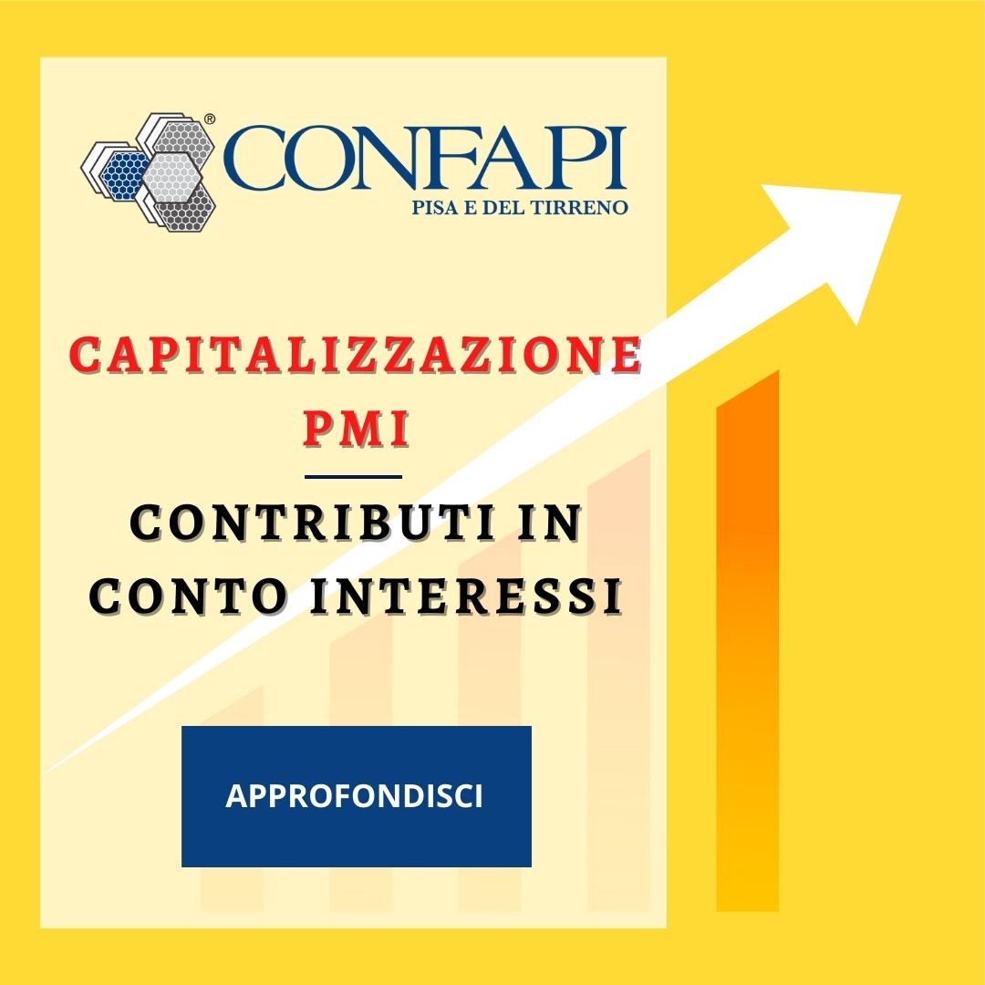 CAPITALIZZAZIONE PMI Confapi Pisa e del Tirreno