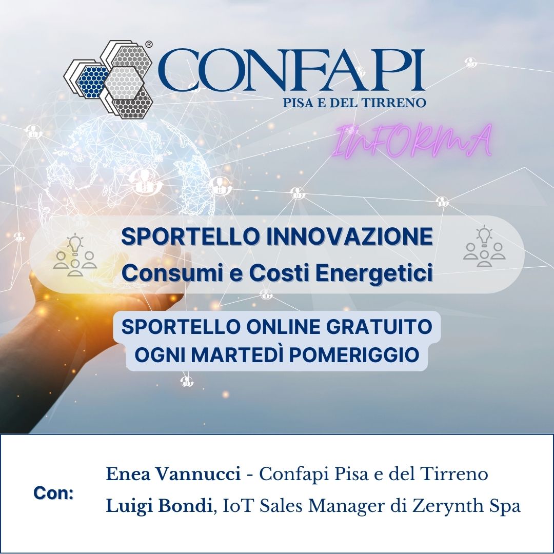 VIDEOPILLOLA - “COSTI E CONSUMI ENERGETICI” Confapi Pisa e del Tirreno