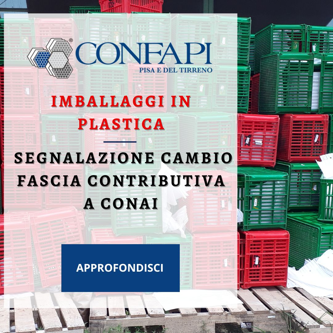 IMBALLAGGI IN PLASTICA Confapi Pisa e del Tirreno