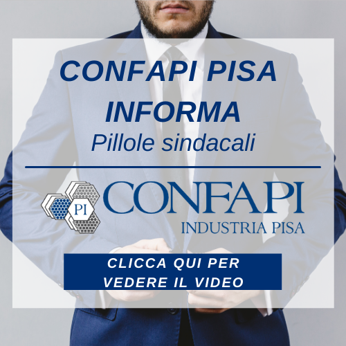 PILLOLE SINDACALI - LA DECONTRIBUZIONE A FAVORE DELLE AZIENDE Confapi Pisa e del Tirreno